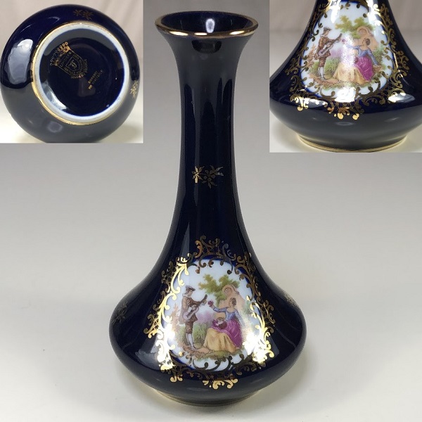 リモージュ花瓶T1981
