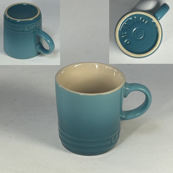 LE CREUSET ストーンウェアエスプレッソマグカリビアンブルー