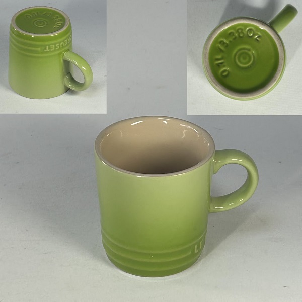 LE CREUSET ストーンウェアエスプレッソマググリーン