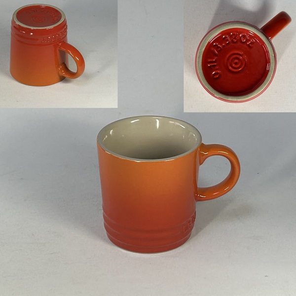 LE CREUSET ストーンウェアエスプレッソマグオレンジ