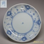 染付胡小皿W1618