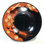 秀衡塗(ひでひらぬり)茶托