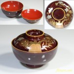 木製漆器吸物椀W2804
