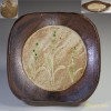 三足角皿W2915