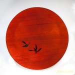 桐春慶九寸丸盆