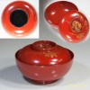 朱塗沈金吸物椀W3015