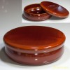 春慶塗蓋付菓子器W3088