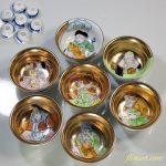 九谷焼七福神ぐい呑み七点セット