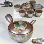 萬古焼南景窯急須湯呑湯冷ましセット