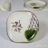織部豆皿五枚セットW3745