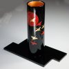 輪島塗旭日鶴花器