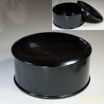 木製漆器黒塗櫃