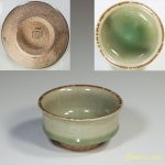 青磁豆鉢W3855