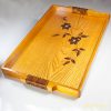 桜皮貝入鉄仙長手盆