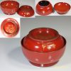 朱塗沈金菓子椀W4192