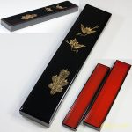 沈金鶴松文箸入