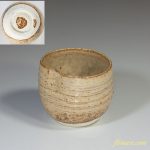 赤津焼灰釉湯呑W4438