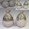 常石窯灰釉徳利二本セット