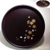 宇野千代舞桜木製八寸丸盆