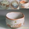 志野景峰作抹茶碗