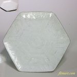七宝六角銘々皿W4673