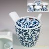 有田焼唐草急須湯呑セットW4680