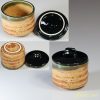 黄瀬戸蓋物W4821