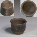 染付間取茶碗W5291