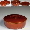 春慶塗蓋付菓子器W5385