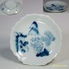 山水小皿W5285