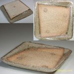 雅山中島正雄真砂手四方鉢