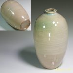 青磁花瓶W5434