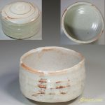 沢田秀一志野抹茶碗W5590