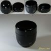 黒塗木製漆器棗W5501