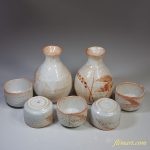 志野徳利猪口セットW5811