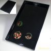 木製黒塗漆器長手盆W6017