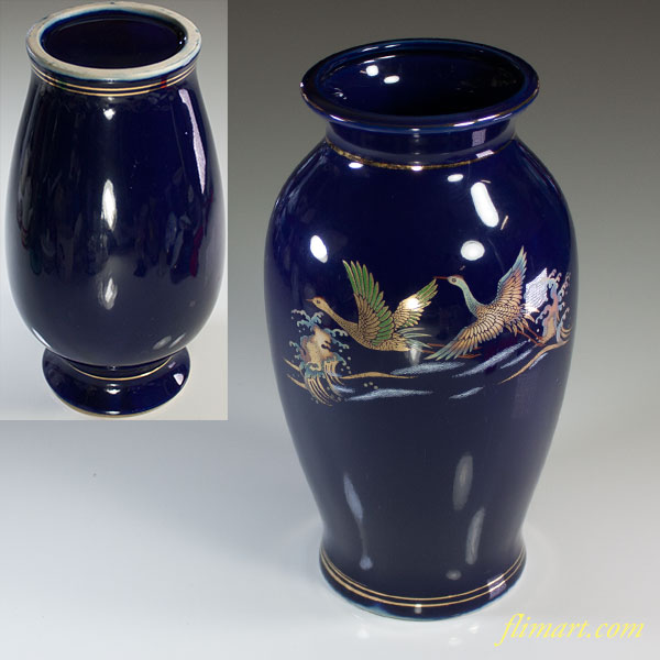 瑠璃花瓶W6031