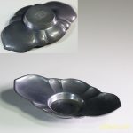 乾茂號造本錫茶托W6107