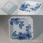 葡萄柄豆皿W6379