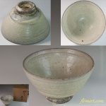 鈴木八郎粉吹手抹茶碗