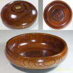 山中塗欅菓子鉢W6481
