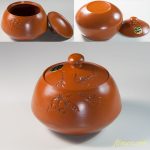 常滑焼昇竜窯朱泥漬物入
