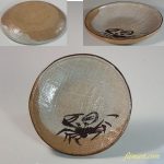 蟹豆皿W6563