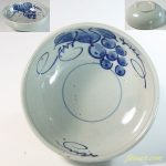 葡萄柄小鉢W6576
