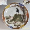 色絵金彩五寸皿W6612