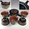 青藍正倉院急須湯呑セット