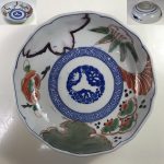 色絵膾皿W7396