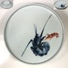 海老図七寸皿W7525