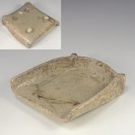 信楽豆皿W7535