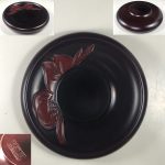 鎌倉彫茶托二枚セット